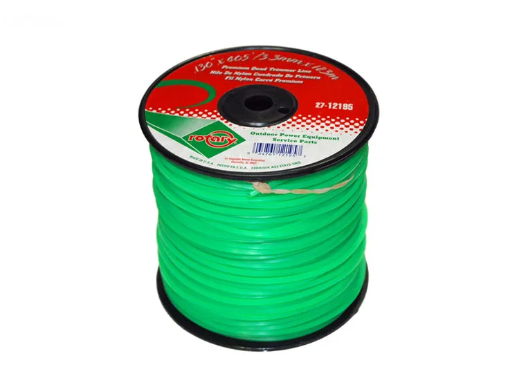 # 12195  TRIMMER LINE .130   405' MED SPOOL QUAD GREEN