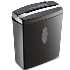 10 Sheet Cross-Cut Paper Shredder Machine with Basket