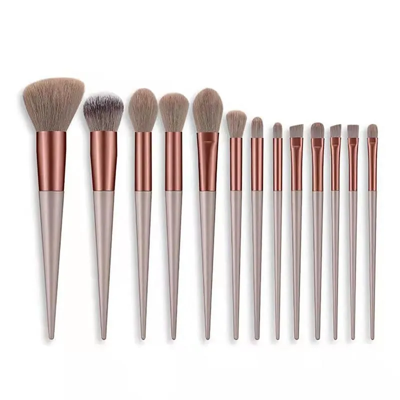 10/13Pcs Soft Fluffy Makeup Brushes Set for cosmetics Foundation Blush Powder Eyeshadow Kabuki Blending Makeup brush beauty tool