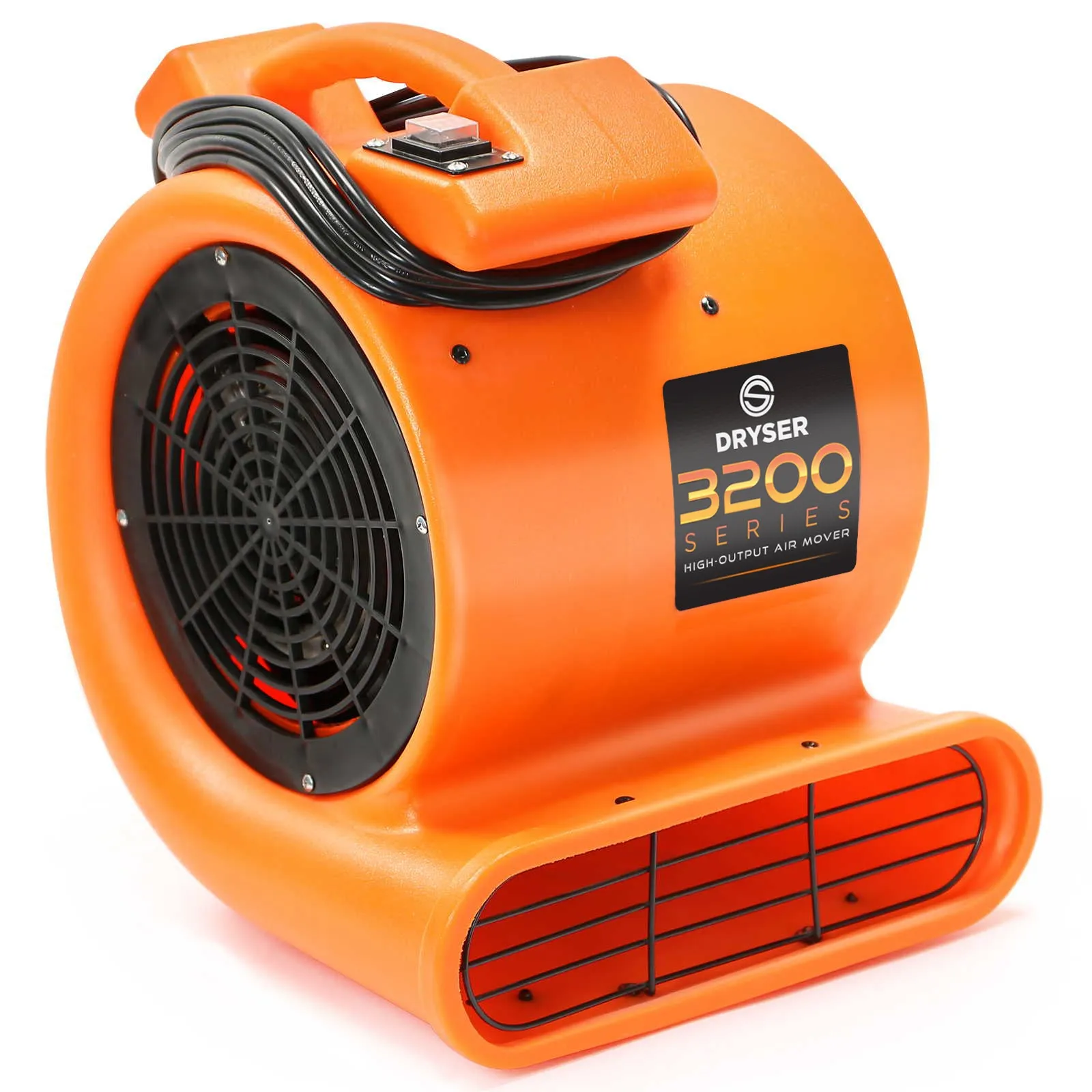 1/2 HP 2 Speed Air Mover & Carpet Dryer - Industrial Floor Fan