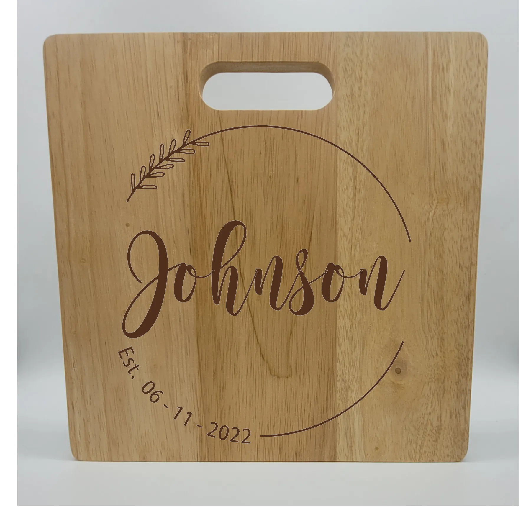 12 x 12 inch bamboo cutting board