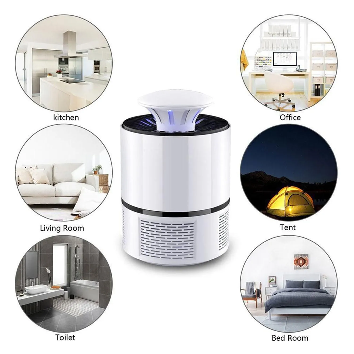 1219A Mosquito Killer Machine Mosquito Killer Trap Lamp Mosquito Killer lamp for Home Electronic Fly Inhaler Mosquito Killer Lamp