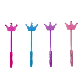 15" LED Three Point Crown Wand - Assorted Colors (Each)