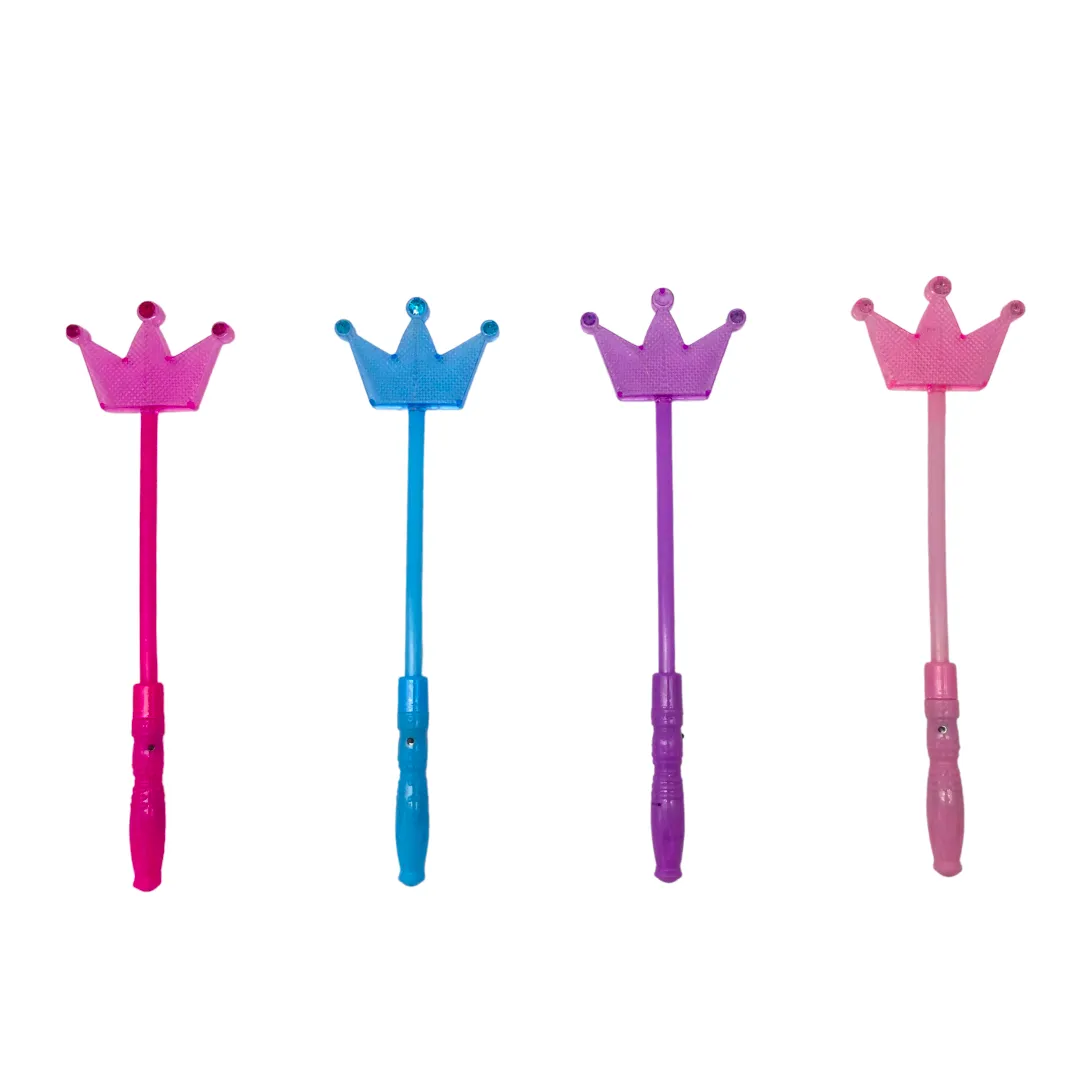 15" LED Three Point Crown Wand - Assorted Colors (Each)