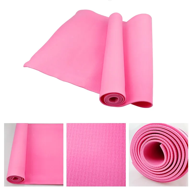 173cm EVA  Yoga Mats Anti-slip Blanket PVC Gymnastic Sport Health Lose Weight Fitness Exercise Pad Women Sport Yoga Mat