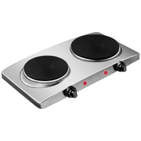 1800W Double Hot Plate Electric Countertop Burner