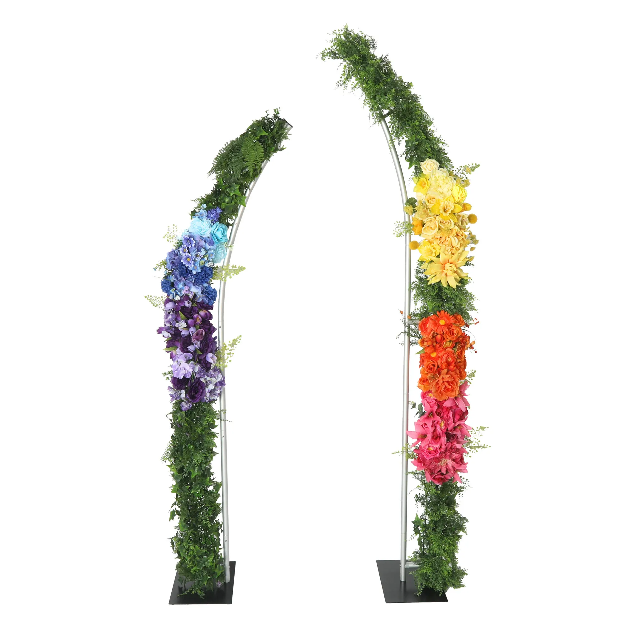 2pc Curved Arch Backdrop Frame Stand