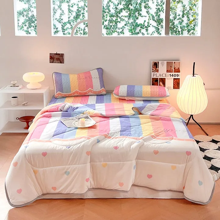 3 Piece Reversible Quilt Sets