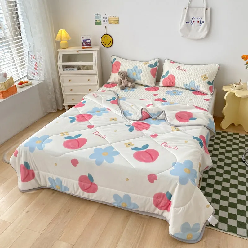 3 Piece Reversible Quilt Sets