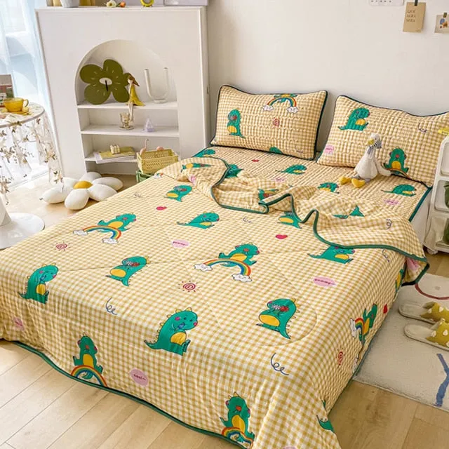 3 Piece Reversible Quilt Sets