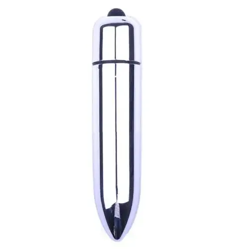 3.25-inch Silver Extra-powerful Mini Bullet Vibrator