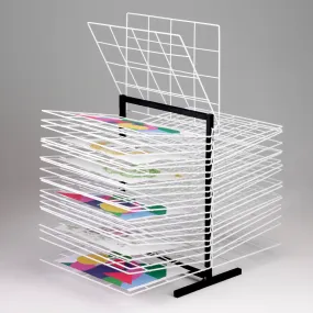 40 Shelf Table Top Painting Drying Rack