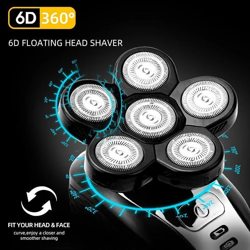 5In1  Electric Shaver for Men Rechargeable Electric Shavers