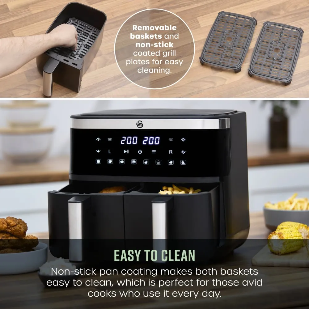 7.6 Litre Cyclone Dual Digital Air Fryer