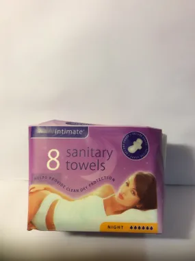 8 Sanitary towels night-4's-5%-code-22