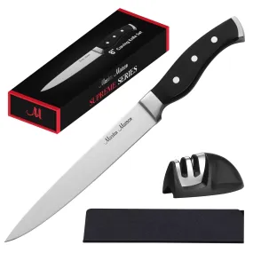 8" Professional Carving Knife Set - Carving Knife For Chef - Sharp Knife