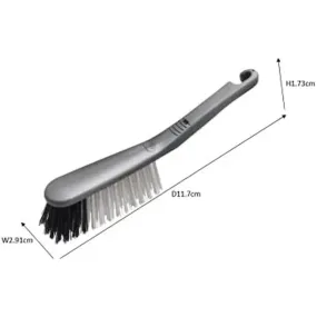 Addis Hand Brush Metallic Grey (Stiff)