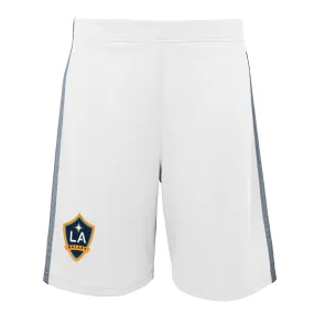 Adidas Infants MLS LA Galaxy Fan Shorts, White / Grey