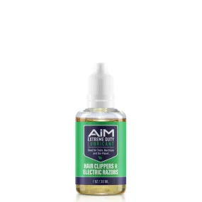 AiM Extreme Duty Lubricant | Hair Clipper, Trimmer, and Electric Razor Lubricant Oil | Specialty | 1oz precision