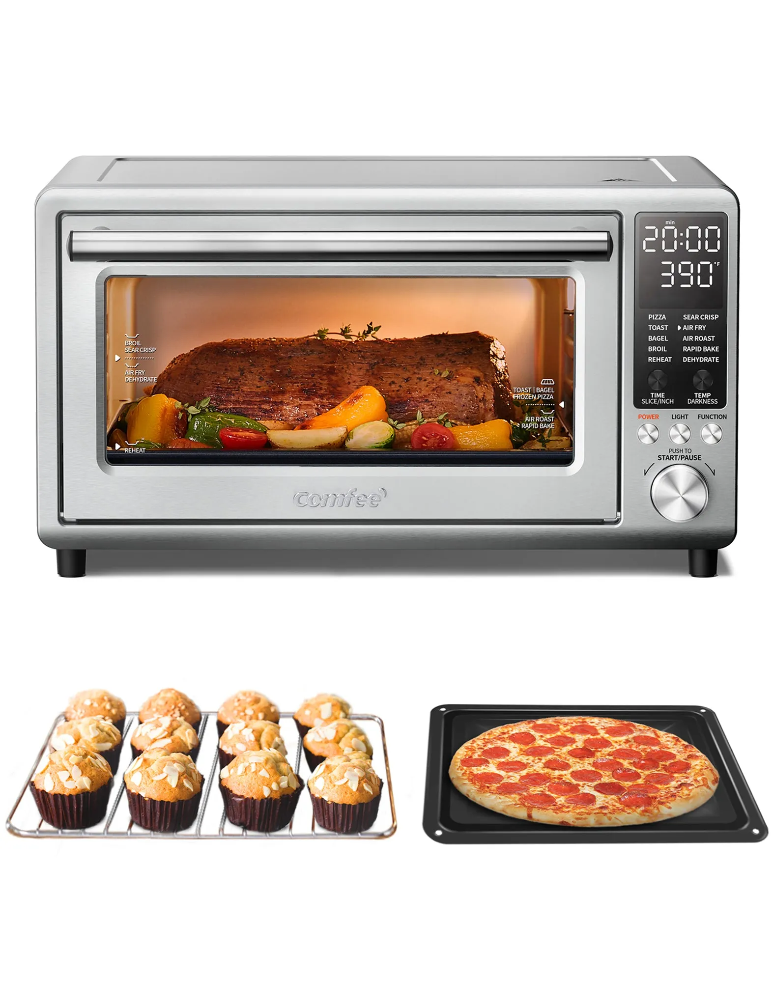 Air Fryer Toaster Oven Combo