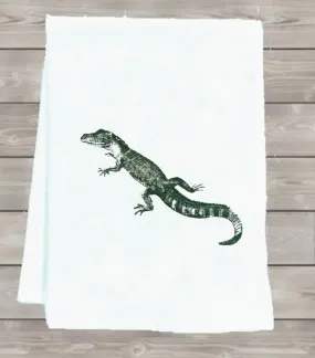 Alligator Tea Towel