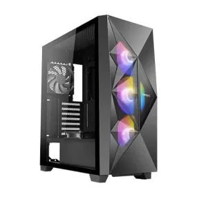 ANTEC DF800 FLUX Black 黑色 ARGB Tempered Glass ATX Case AN-CA-DF800-FLUX-TG