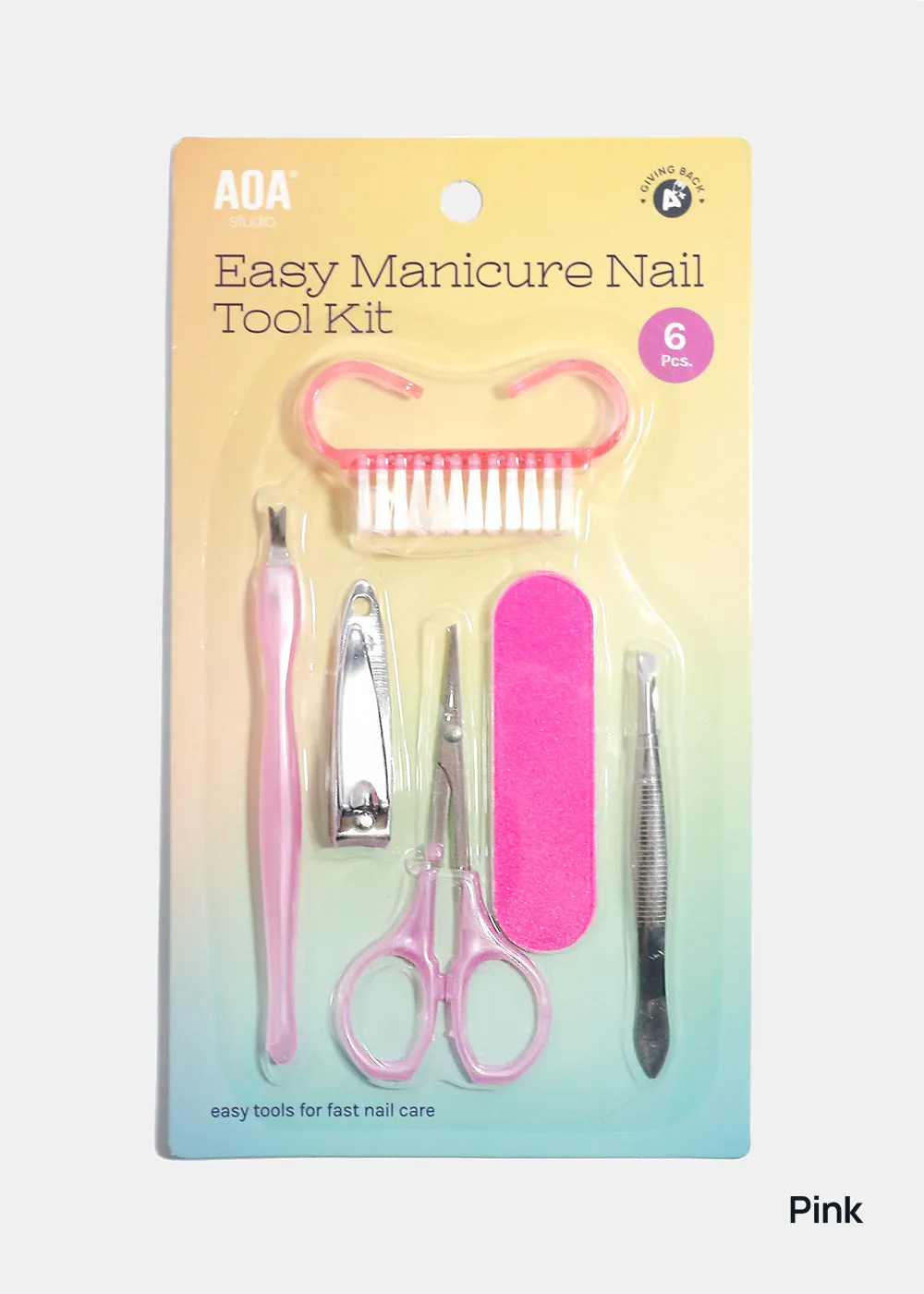 AOA Studio Easy Manicure Nail Tool Kit