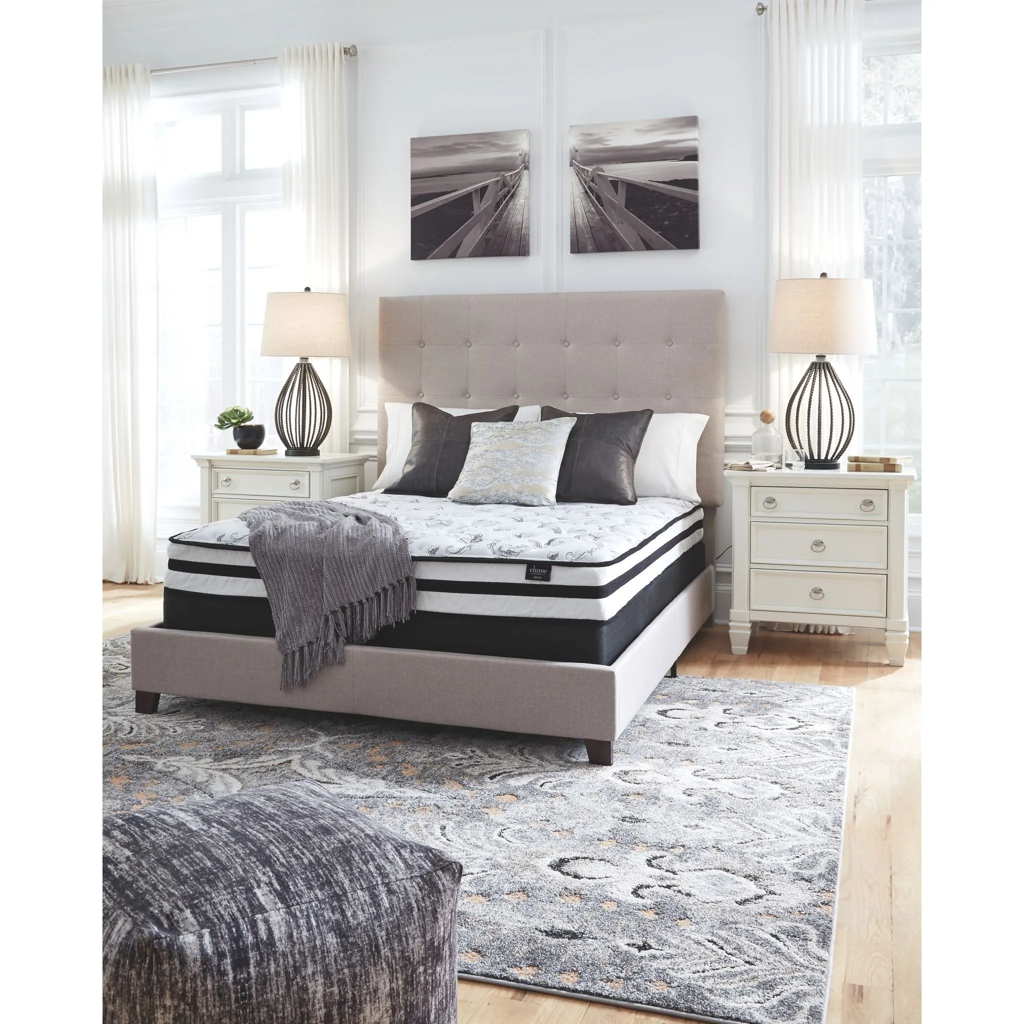 Ashley 8 Inch Chime Innerspring Queen Mattress