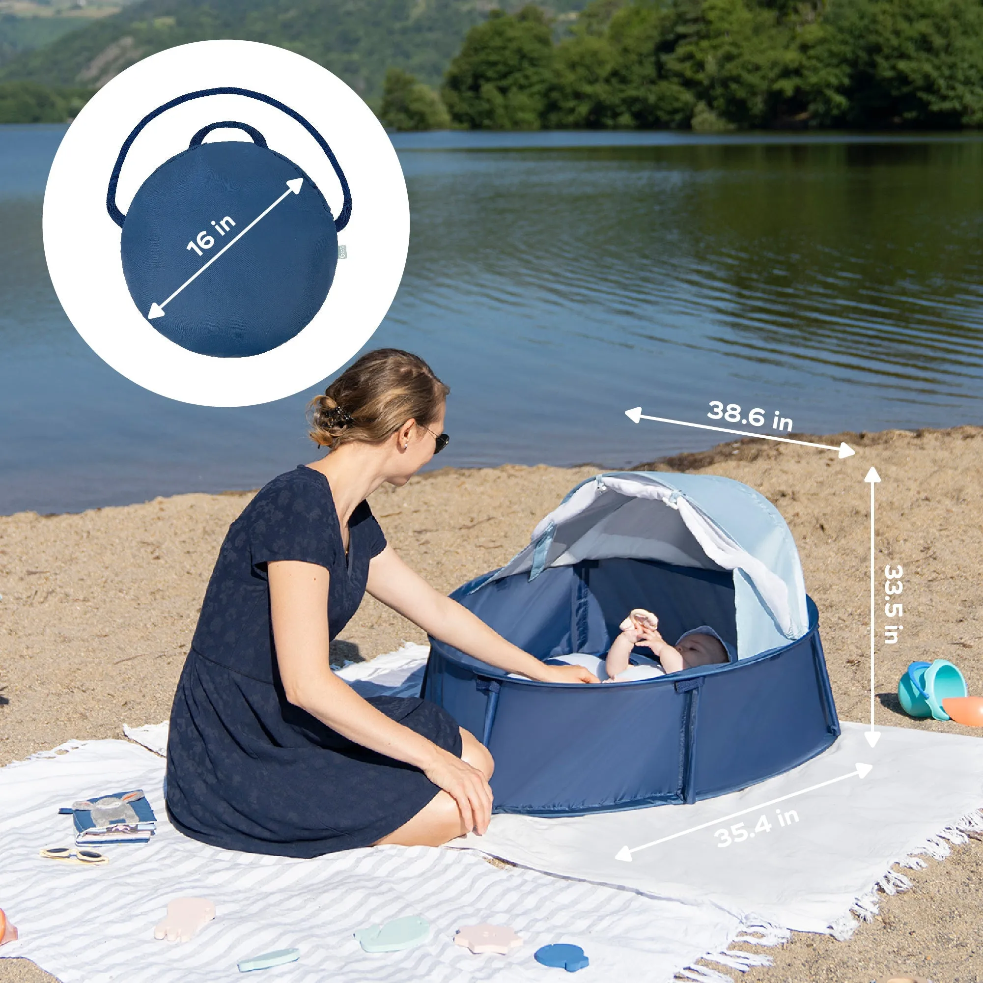 Babyni Anti-UV Pop Up Outdoor Tent