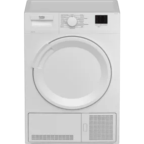 Beko DTLCE80041W 8kg Condenser Tumble Dryer - White