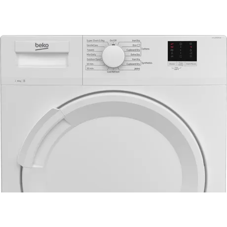 Beko DTLCE80041W 8kg Condenser Tumble Dryer - White