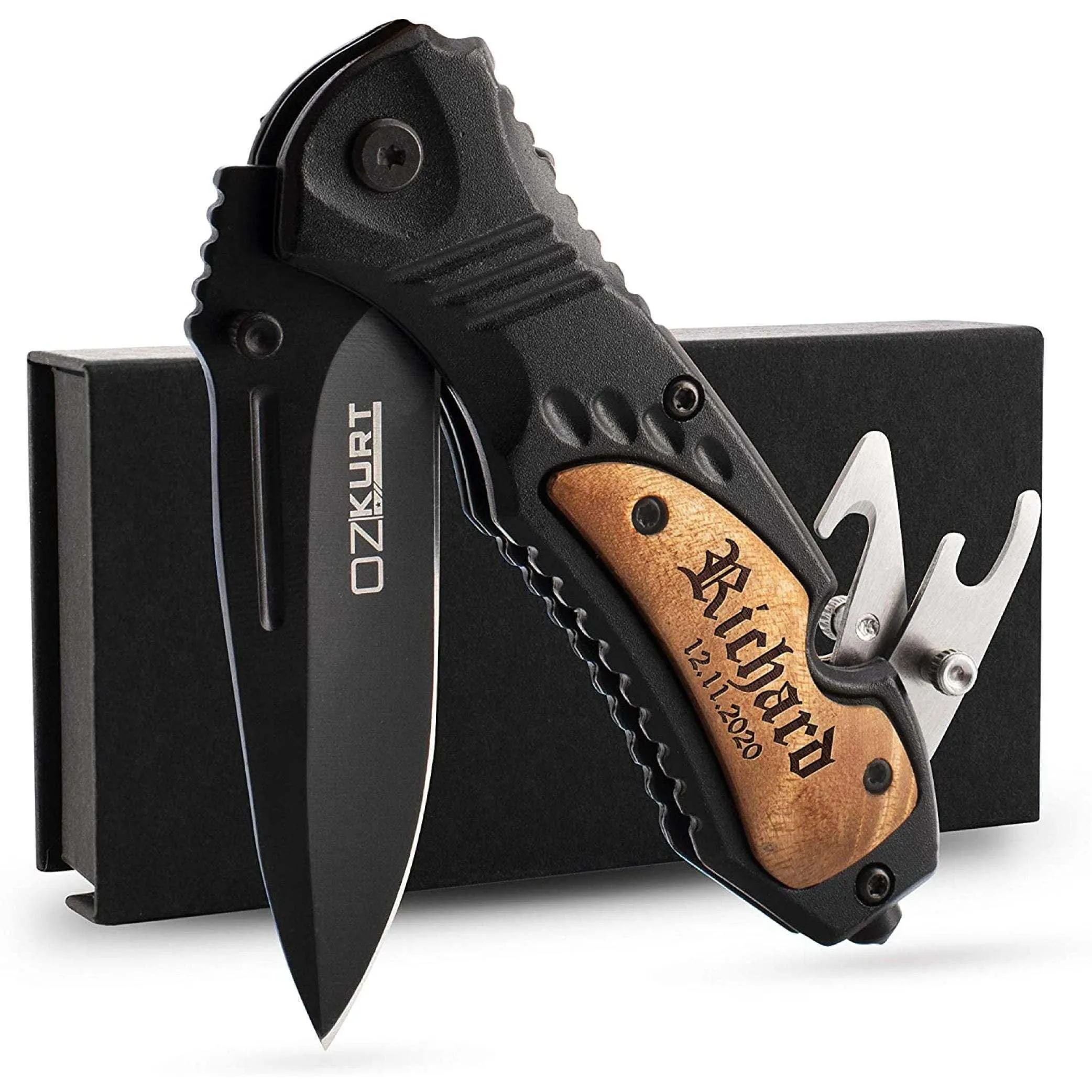 Black Blade Pocket Knife