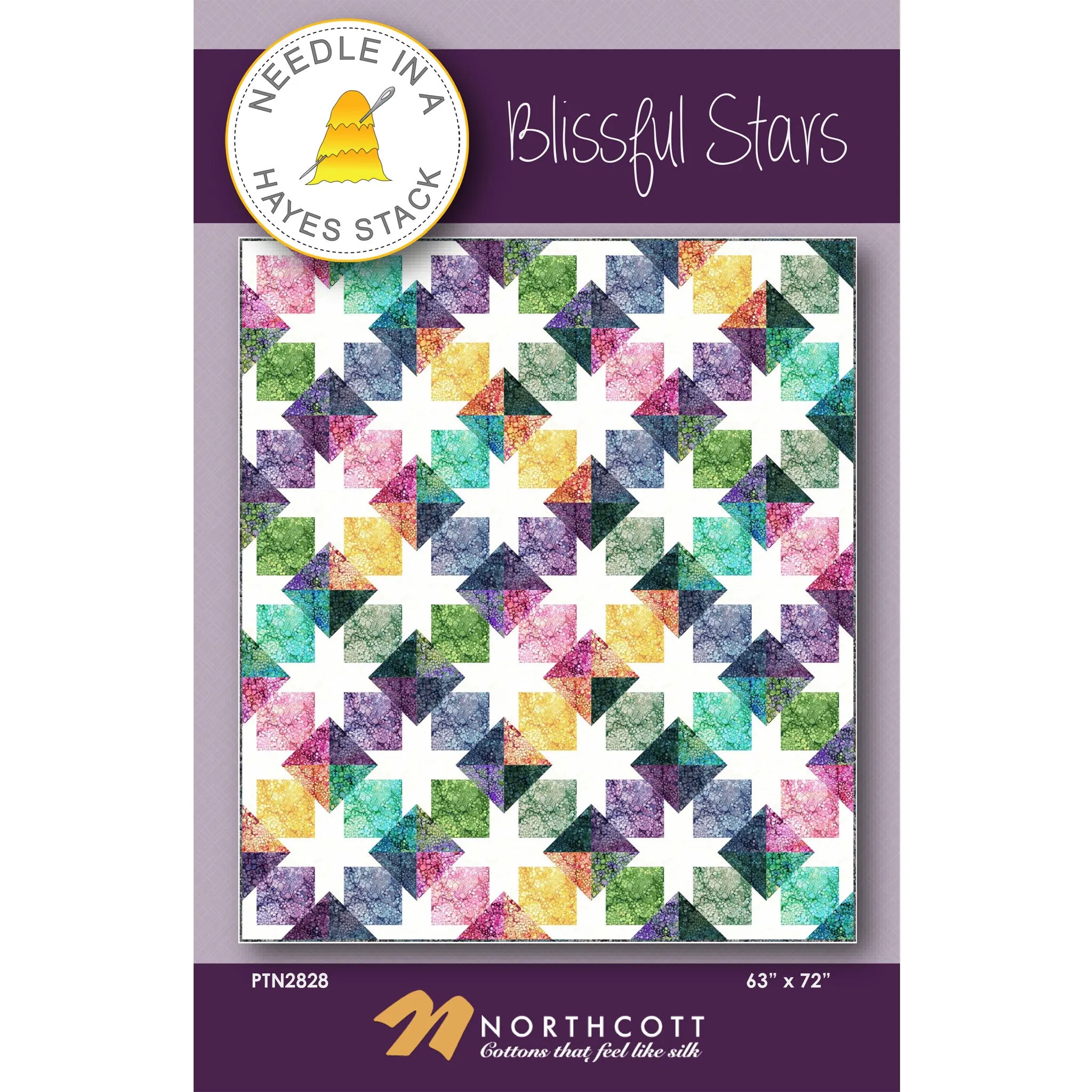 Blissful Stars Quilt NH-2828e - Downloadable Pattern