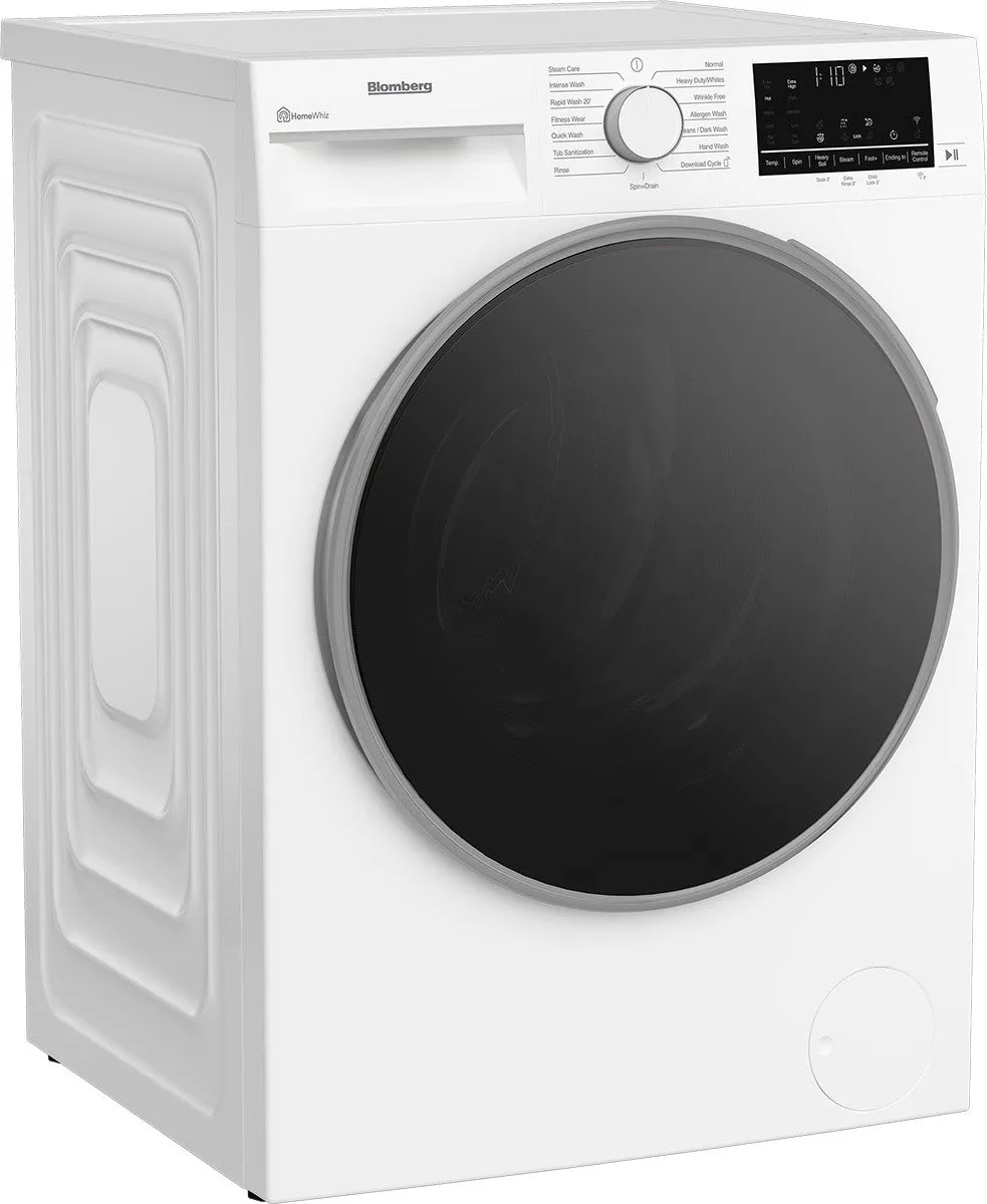 Bloomberg - 2.5 cu. Ft  Front Load Washer in White - WM98220SX2