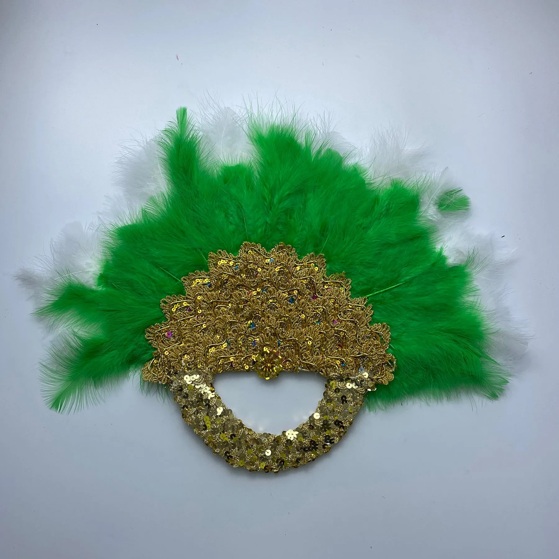 Bridal Turkey Nigerian Feather Fans for Wedding Party