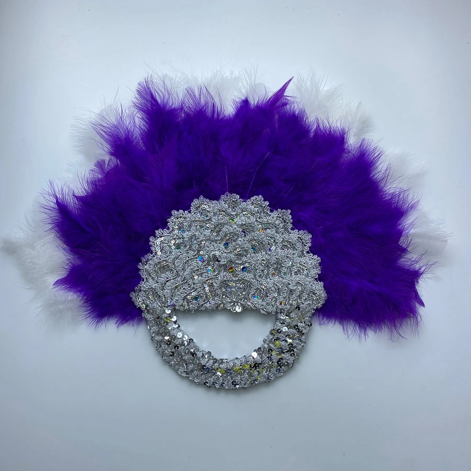 Bridal Turkey Nigerian Feather Fans for Wedding Party