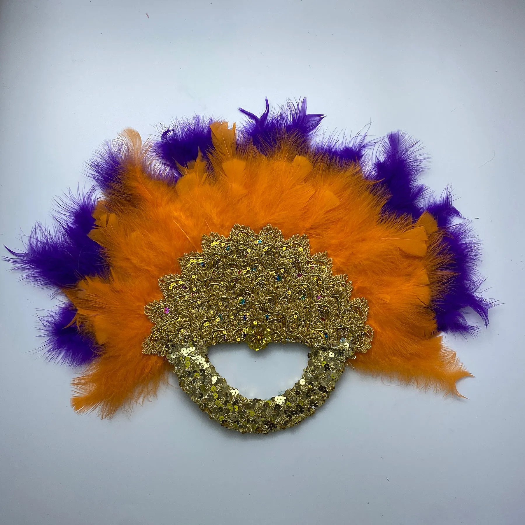 Bridal Turkey Nigerian Feather Fans for Wedding Party