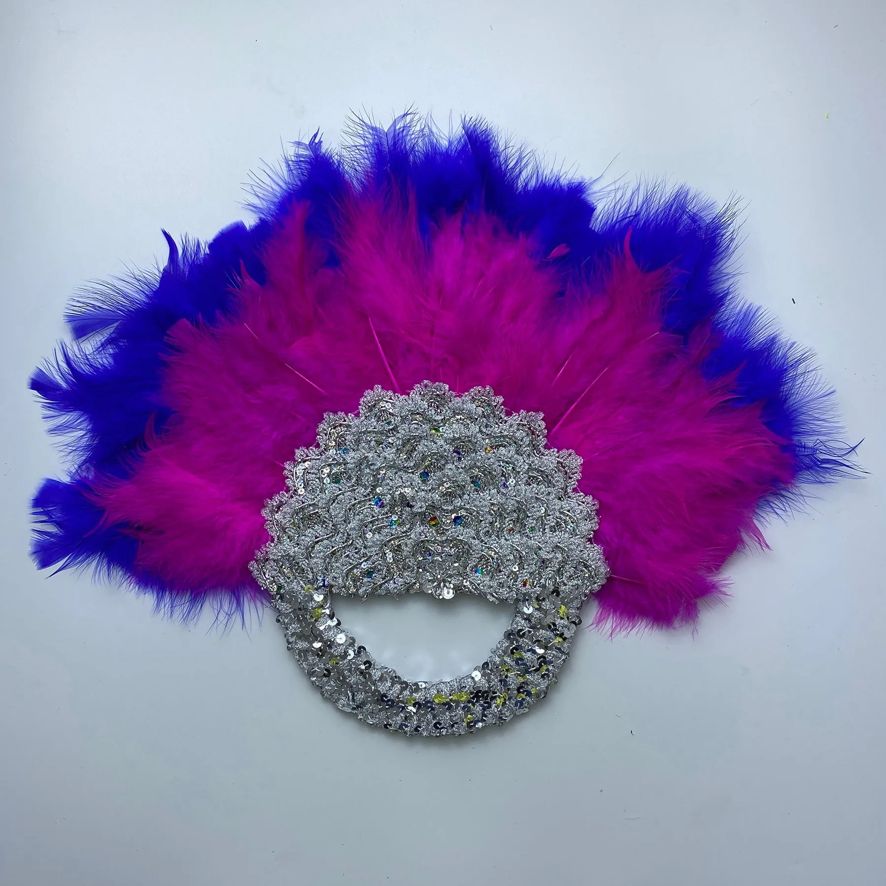 Bridal Turkey Nigerian Feather Fans for Wedding Party