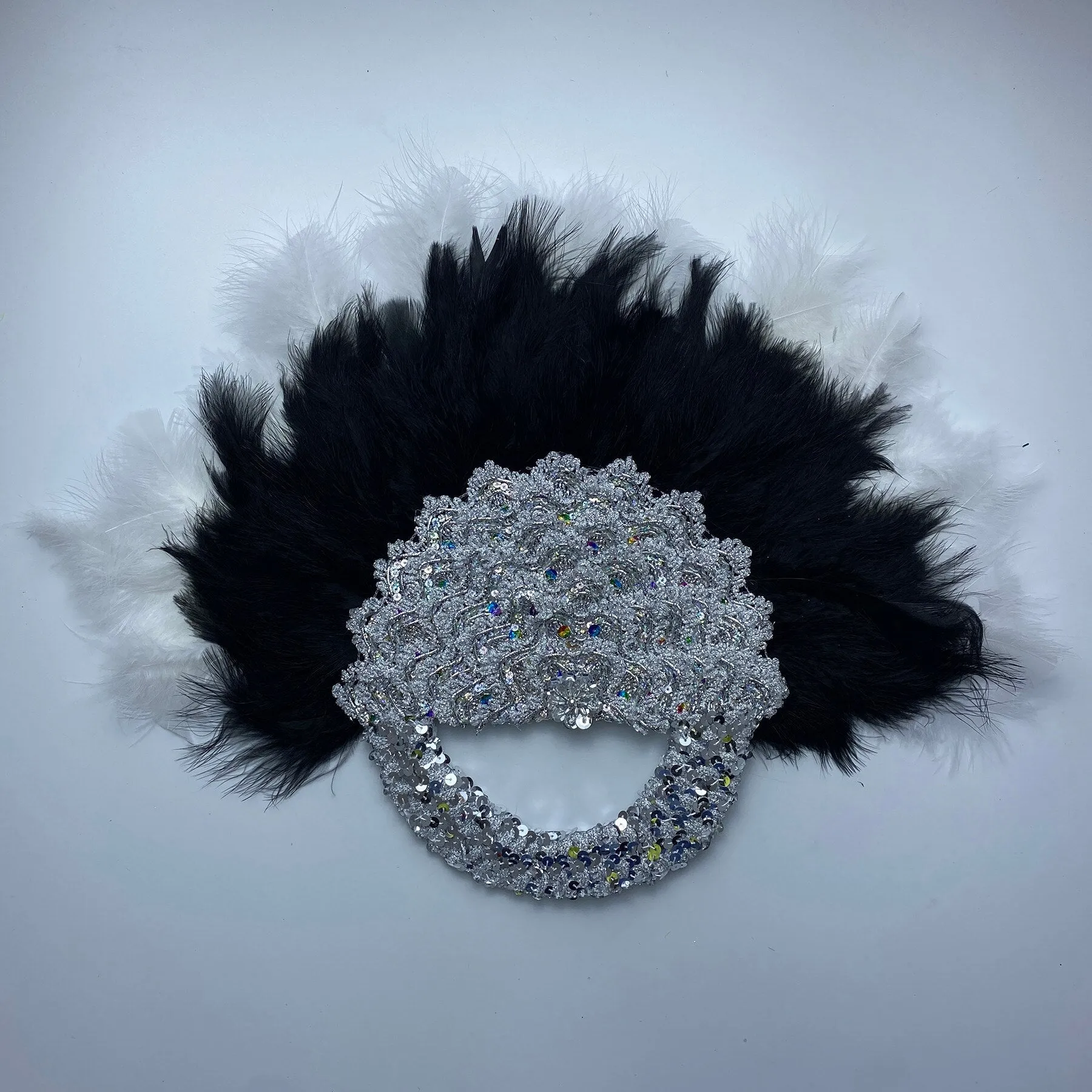 Bridal Turkey Nigerian Feather Fans for Wedding Party