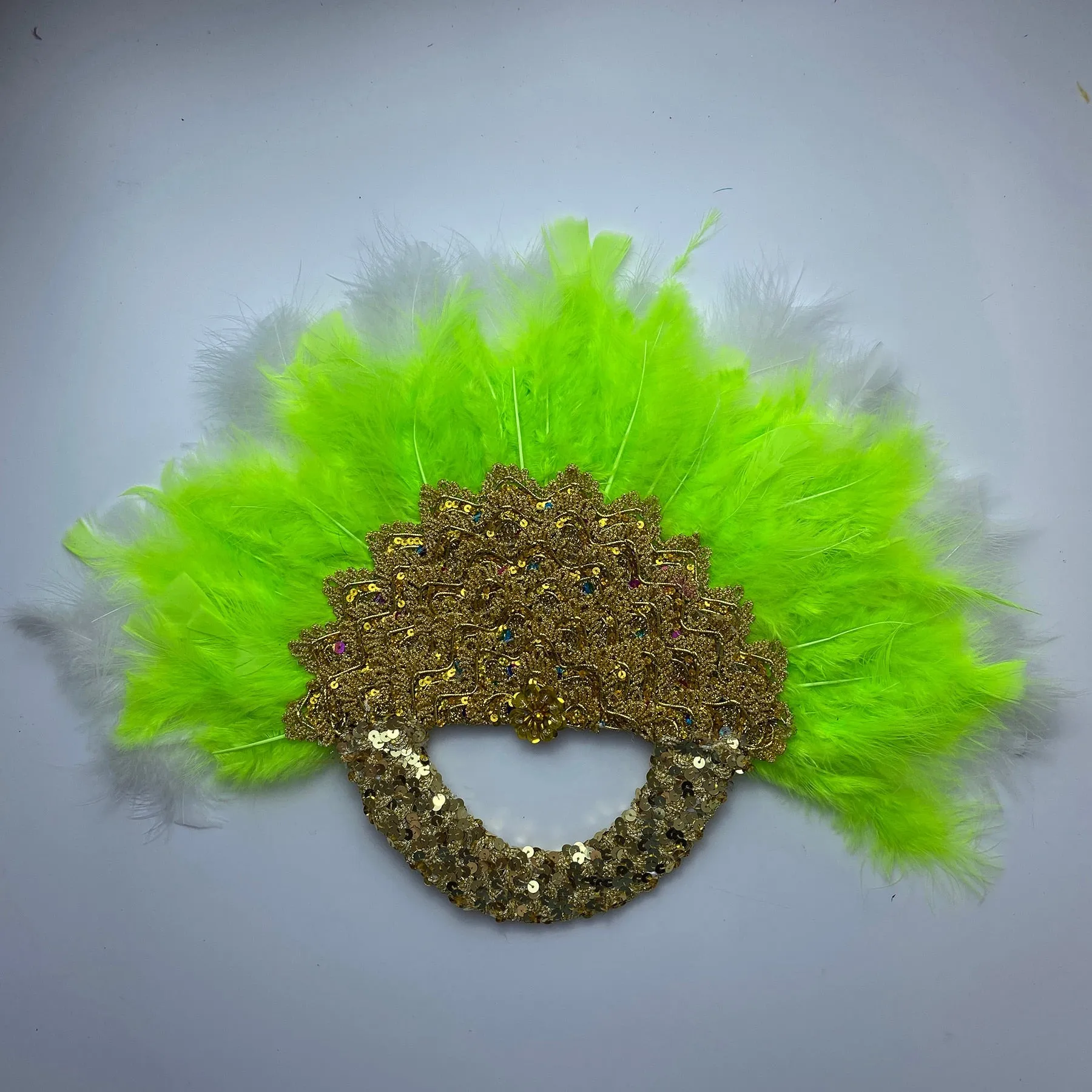 Bridal Turkey Nigerian Feather Fans for Wedding Party