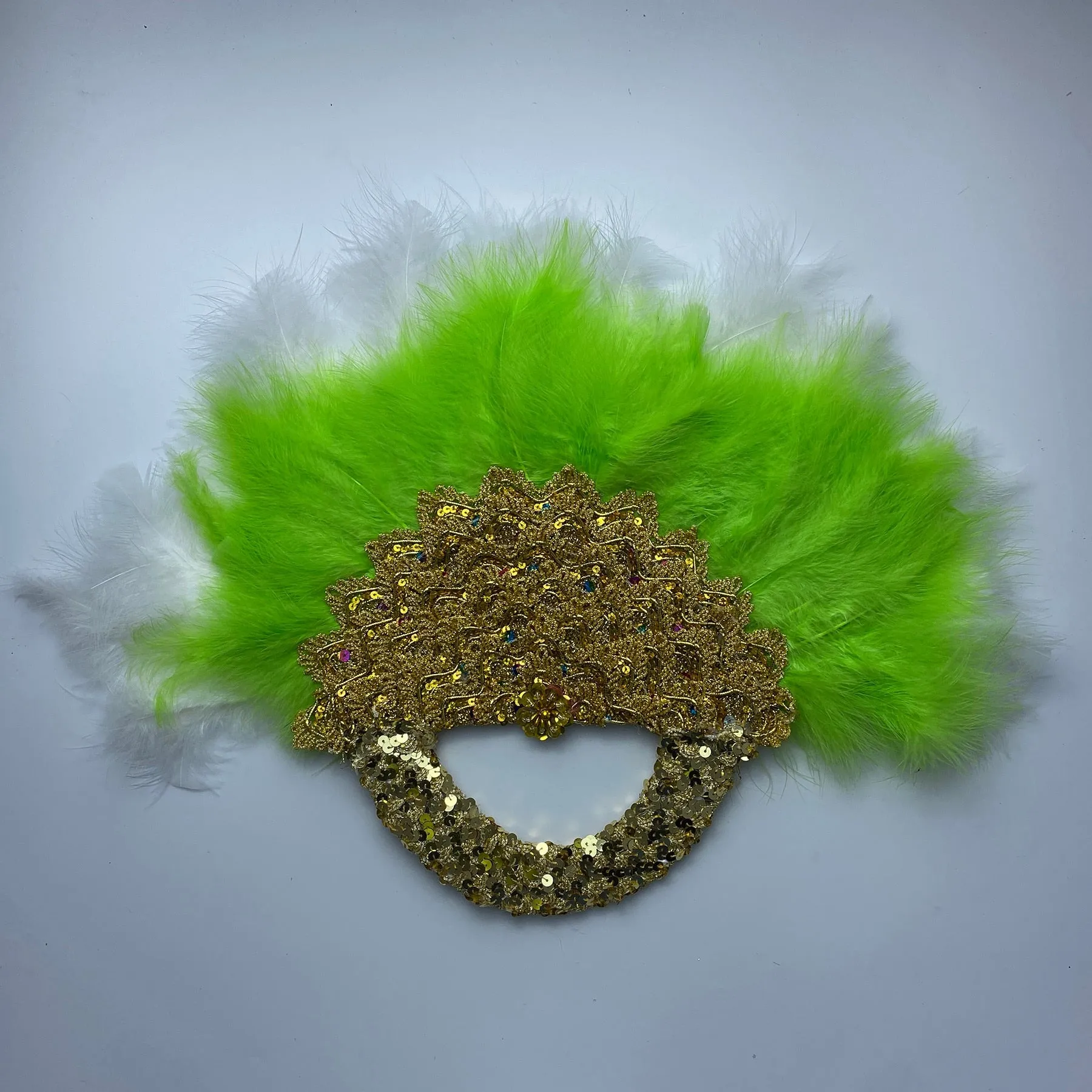 Bridal Turkey Nigerian Feather Fans for Wedding Party