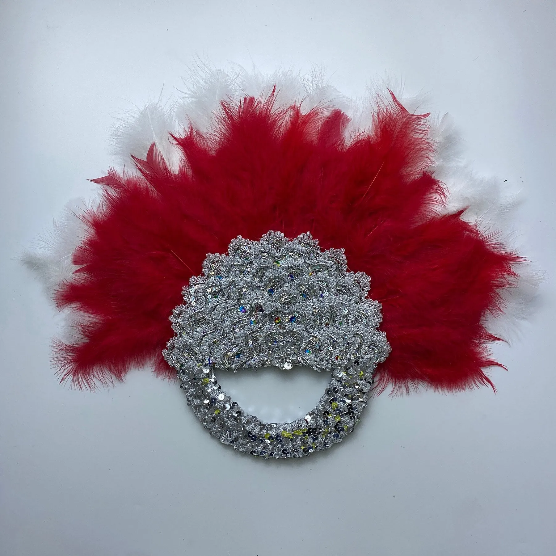 Bridal Turkey Nigerian Feather Fans for Wedding Party