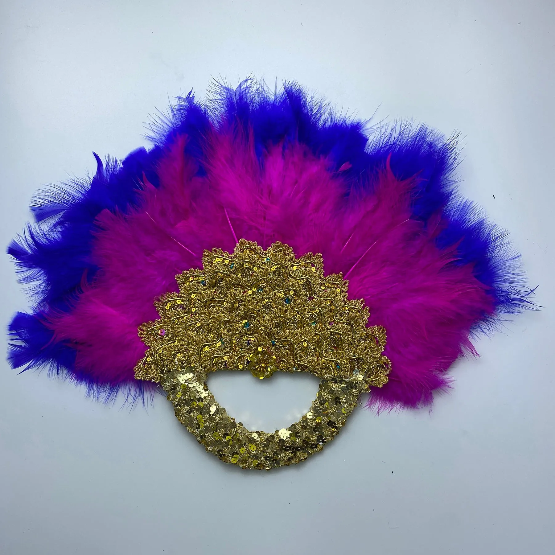 Bridal Turkey Nigerian Feather Fans for Wedding Party