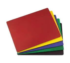 Browne 57361201 12 x 18 Colour-Coded Polyethylene Cutting Boards (1 Each)