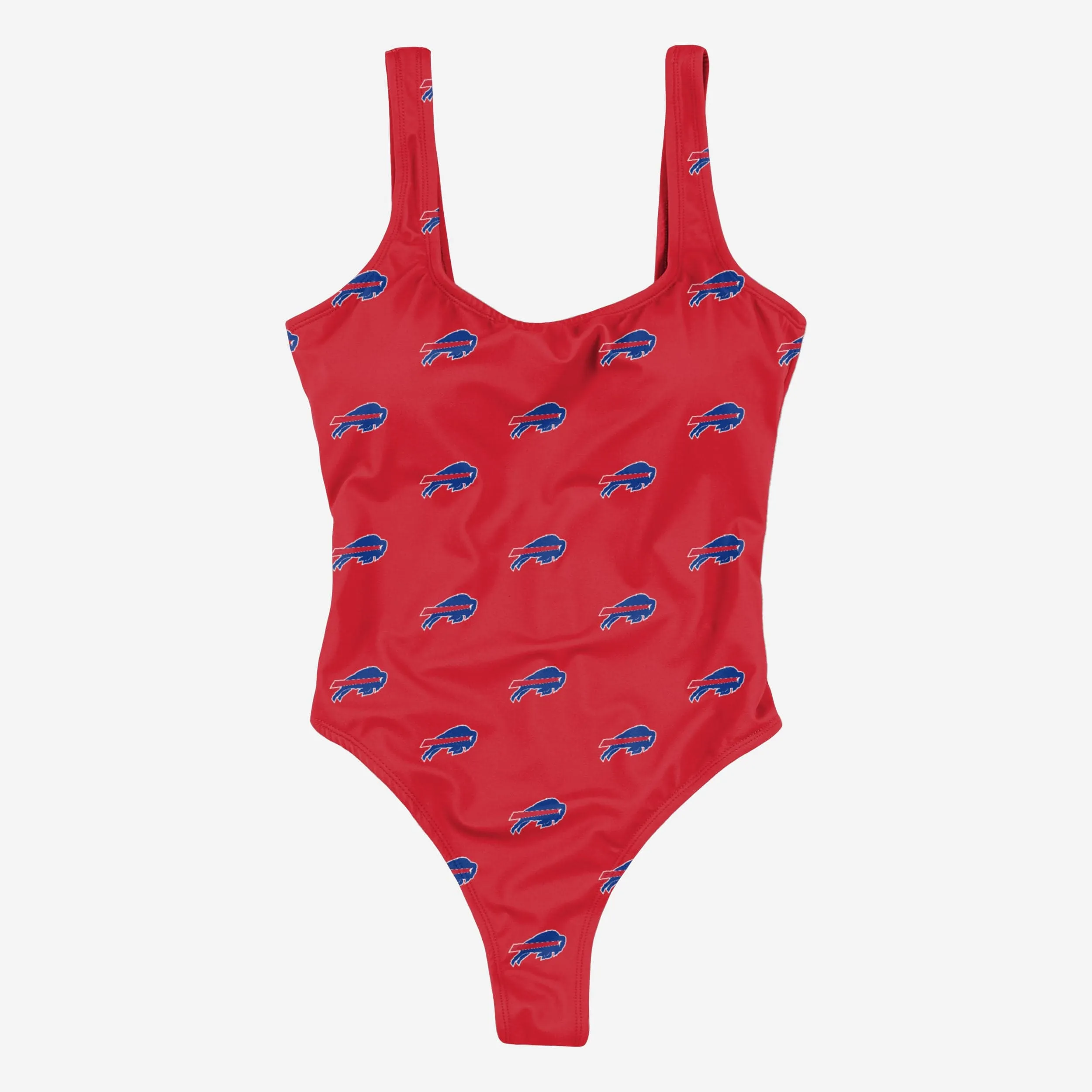 Buffalo Bills Womens Mini Print One Piece Bathing Suit