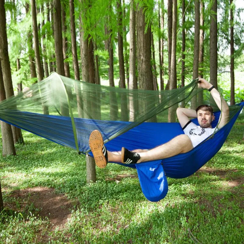 Camping net hammock - mosquito-proof and durable