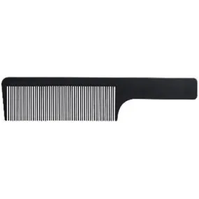 Carbon Fibre Flat Comb Black