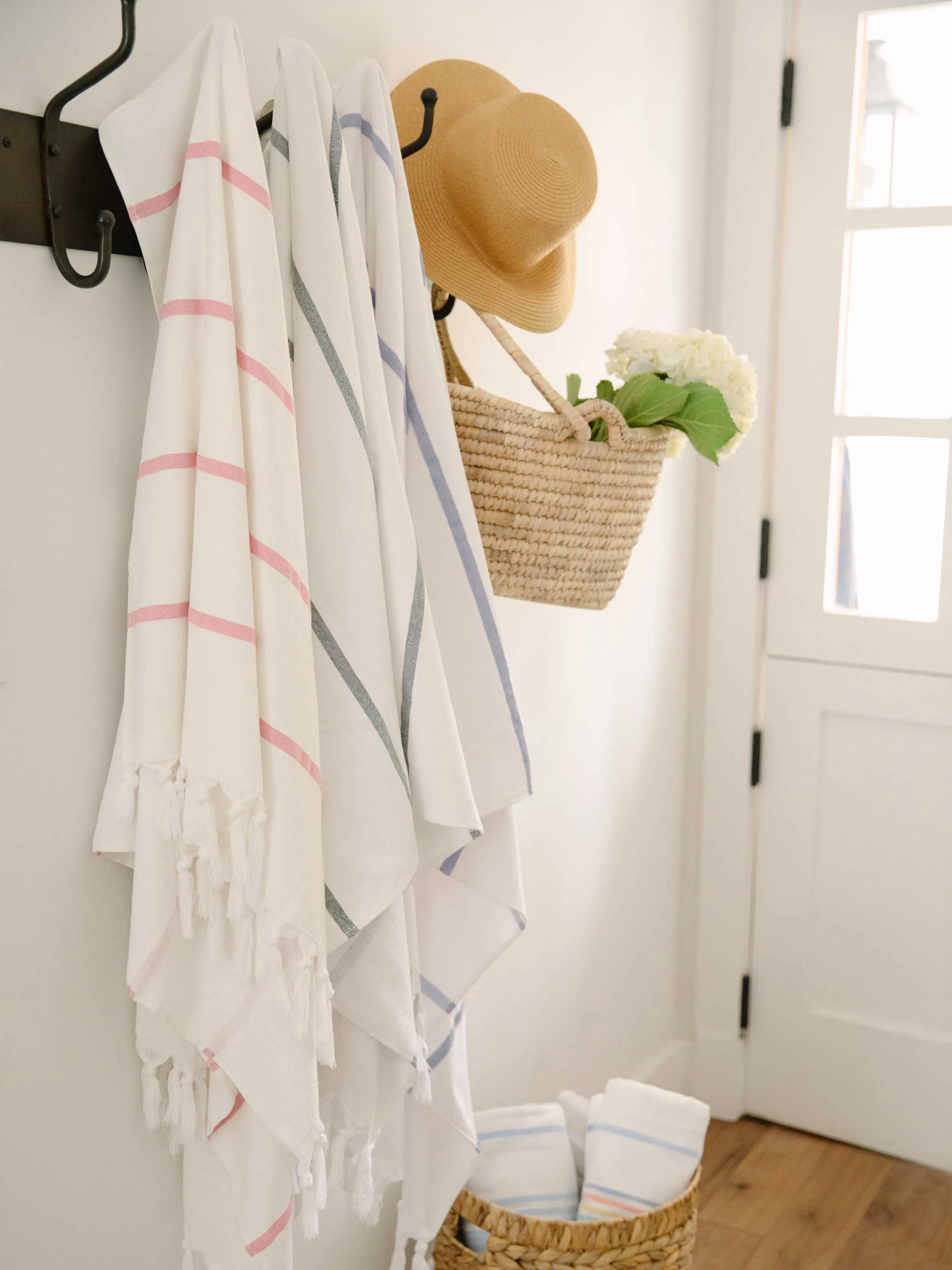 Charcoal Positano Turkish Towel