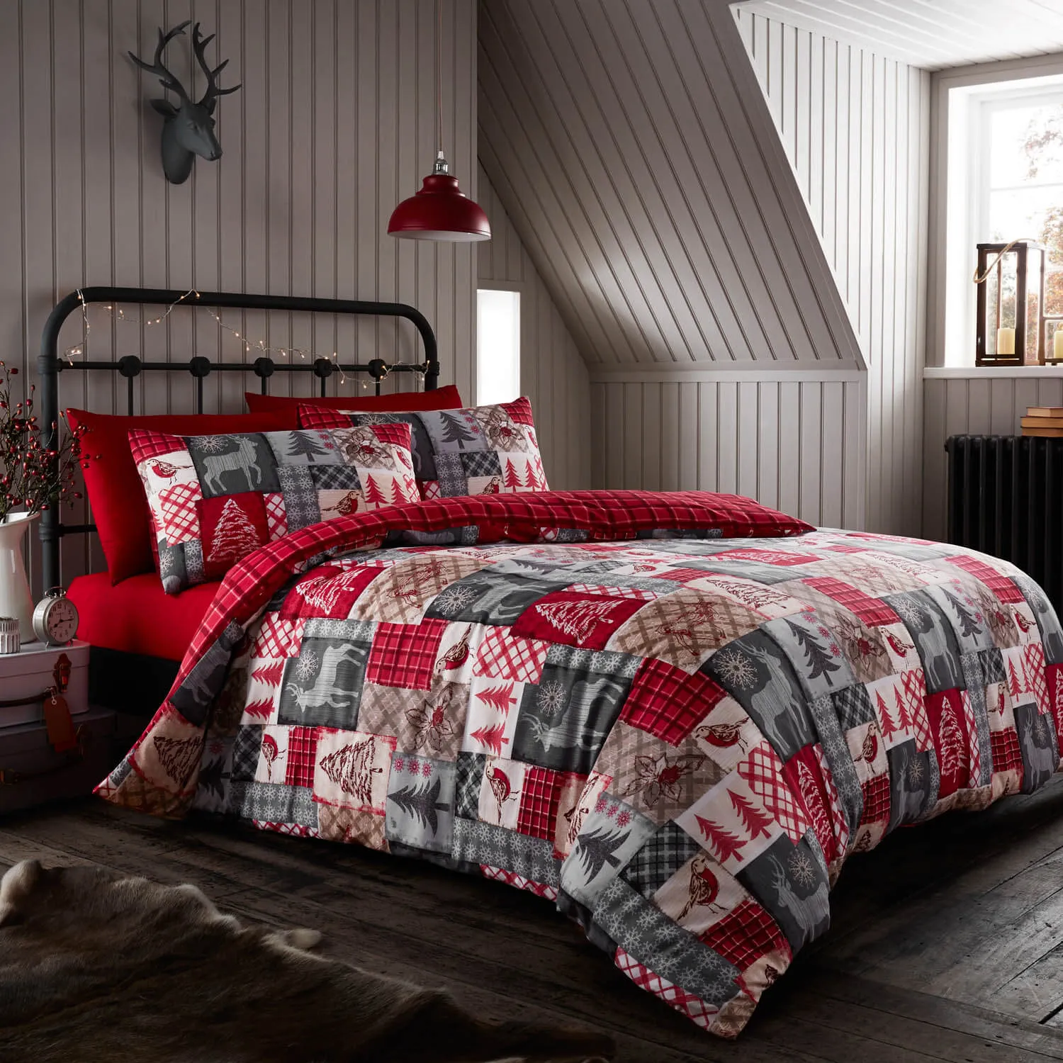 Christmas Patchwork Bedding