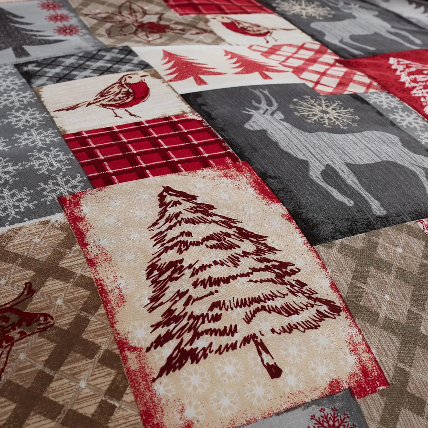 Christmas Patchwork Bedding